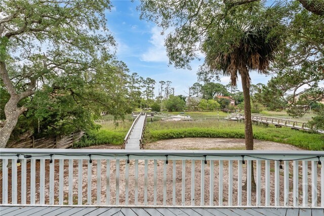 108 San Marco Dr, Tybee Island, GA 31328 - view of deck