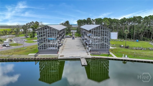 73 Small Pine Ln, Richmond Hill, GA 31324 - dock area featuring a water view