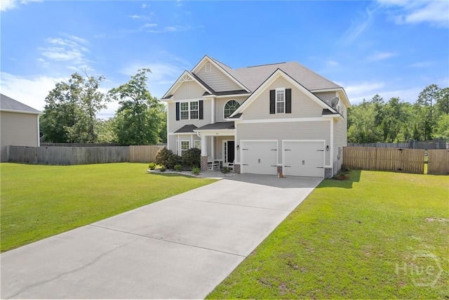 821 NE Mustang Ln, Ludowici, GA 31316 - craftsman-style home featuring concrete driveway and a garage