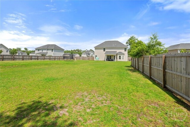 821 NE Mustang Ln, Ludowici, GA 31316 - view of fenced backyard
