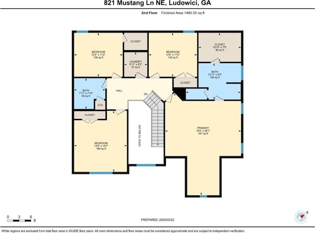 821 NE Mustang Ln, Ludowici, GA 31316 - home floor plan