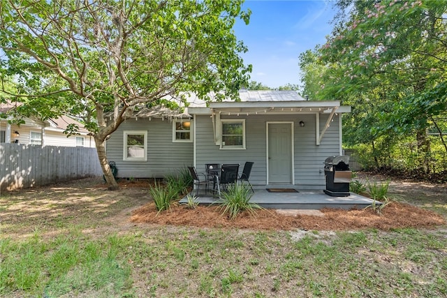 2609 Bismark Ave, Savannah, GA 31406 - back of house with a patio
