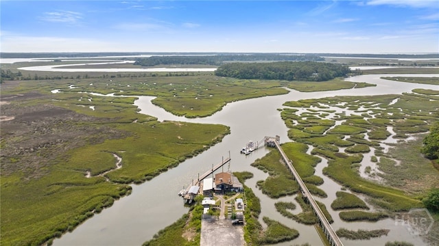 2609 Bismark Ave, Savannah, GA 31406 - aerial view of property and surrounding area featuring a nearby body of water