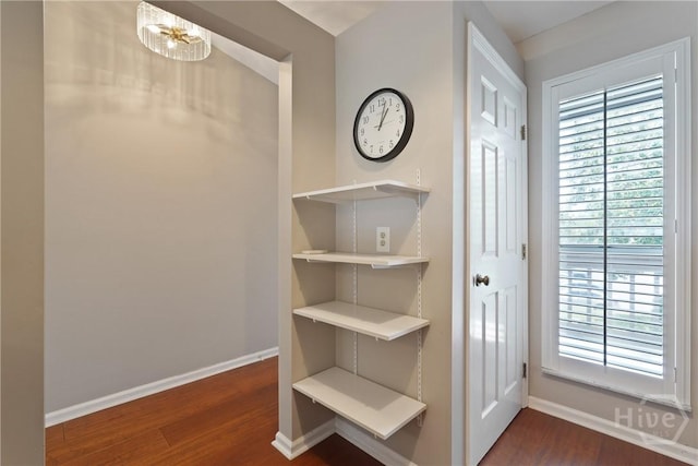 104 Bull River Bluff Dr Unit 104, Savannah, GA 31410 - hall featuring wood finished floors and baseboards