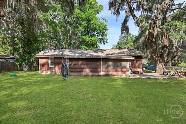 24 Mimosa St, Midway, GA 31320 - view of rear view of house