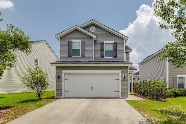 141 Lakepointe Dr, Savannah, GA 31407 - traditional-style home featuring a garage and concrete driveway