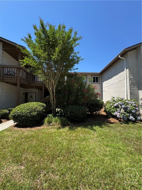 142 Bull River Bluff Dr, Savannah, GA 31410 - view of green lawn