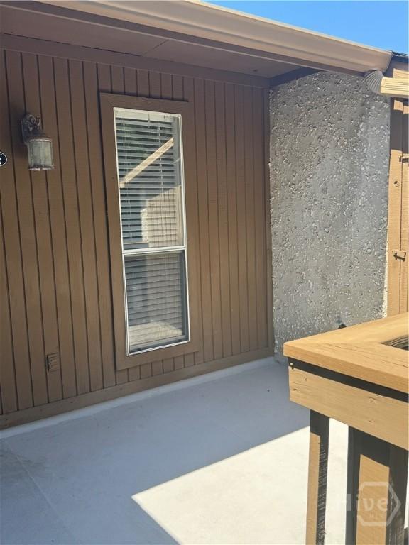 142 Bull River Bluff Dr, Savannah, GA 31410 - property entrance with a patio area