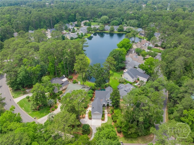 2 Franklin Creek Rd S, Savannah, GA 31411 - aerial view of property and surrounding area featuring a nearby body of water, nearby suburban area, and a forest