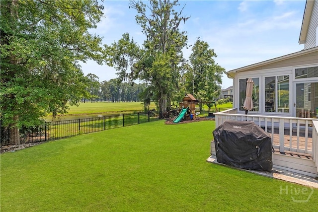 333 Waverly Ln, Richmond Hill, GA 31324 - view of yard with a playground