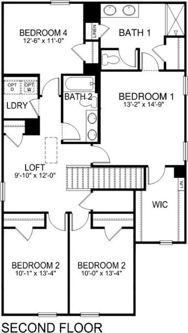 407 Coconut Dr, Bloomingdale, GA 31322 - room layout