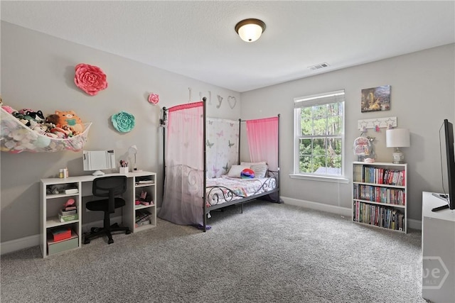 115 Meadowlands Dr, Rincon, GA 31326 - carpeted bedroom with an office area and baseboards