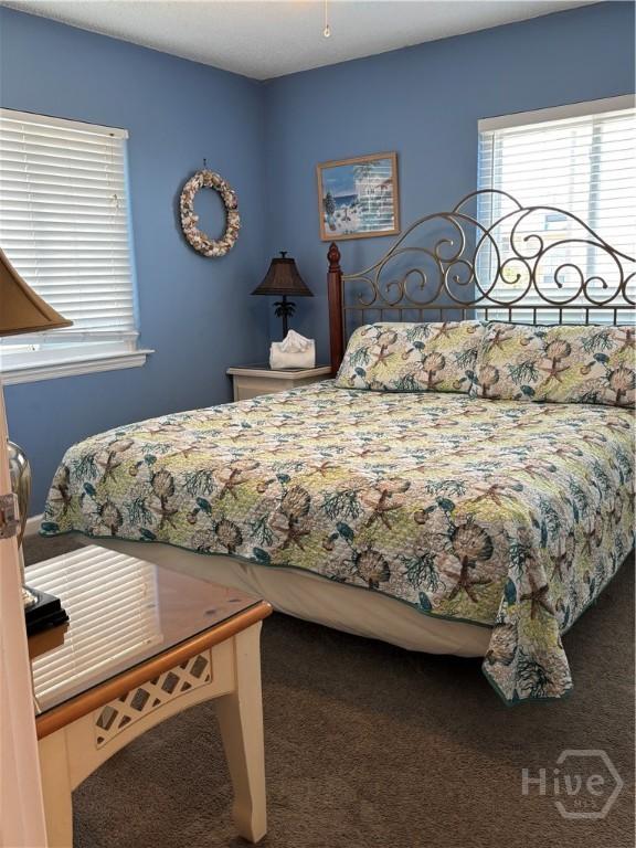 1 Center St Unit 3, Tybee Island, GA 31328 - view of carpeted bedroom