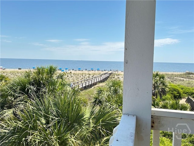 1 Center St Unit 3, Tybee Island, GA 31328 - water view featuring nearby beach