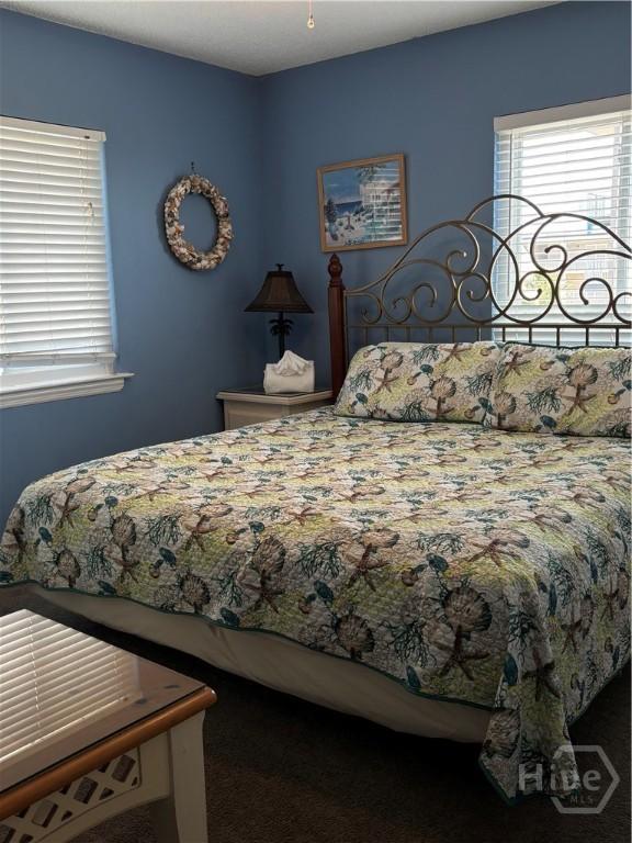 1 Center St Unit 3, Tybee Island, GA 31328 - view of carpeted bedroom