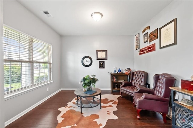 45 Glen Way, Richmond Hill, GA 31324 - living area featuring healthy amount of natural light, wood finished floors, and baseboards