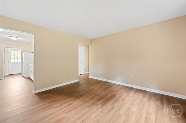 310 Ashmore St Unit A, B, Hinesville, GA 31313 - spare room featuring wood finished floors and baseboards