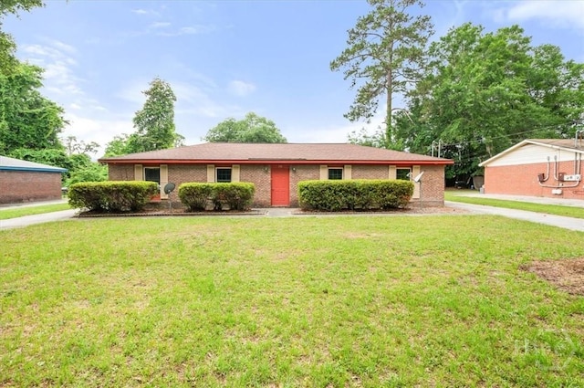 310 Ashmore St Unit A, B, Hinesville, GA 31313 - single story home with a front yard and brick siding