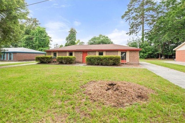 310 Ashmore St Unit A, B, Hinesville, GA 31313 - single story home with a front lawn and brick siding
