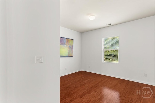 4 Crest View Cir, Pooler, GA 31322 - empty room featuring dark wood-style flooring and baseboards