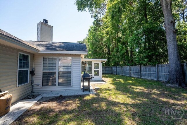 143 Village Lake Dr, Pooler, GA 31322 - view of yard featuring a sunroom