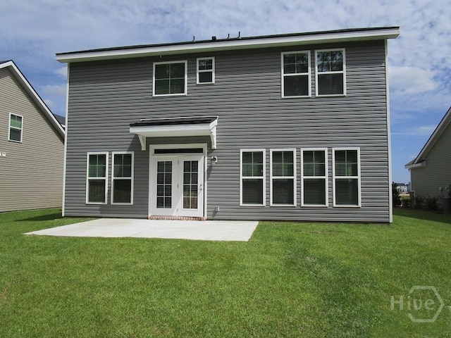 32 Brookhaven Dr, Savannah, GA 31407 - back of house featuring a yard and a patio area