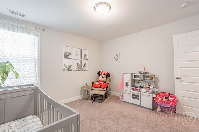 32 Brookhaven Dr, Savannah, GA 31407 - bedroom with carpet floors and a nursery area