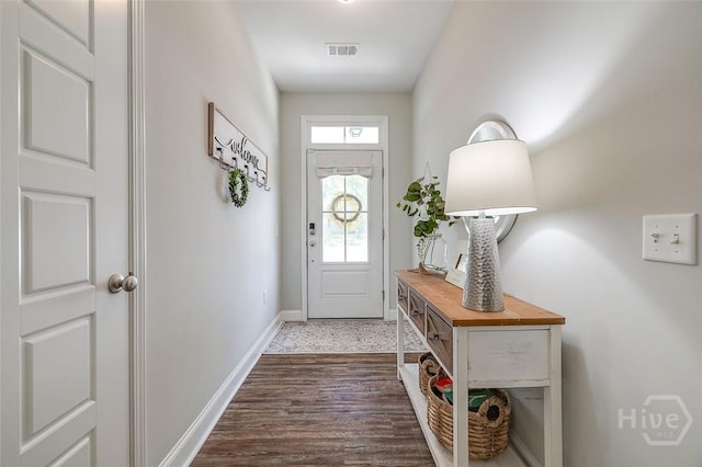 109 Amelia Ct, Guyton, GA 31312 - doorway with wood finished floors and baseboards