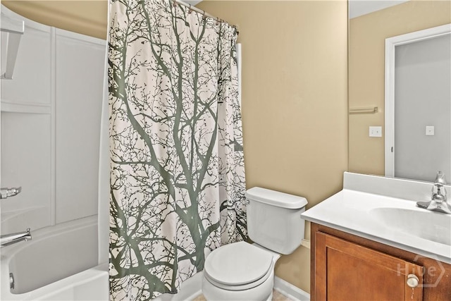 46 Central Park Way, Savannah, GA 31407 - bathroom featuring vanity, toilet, and shower / bath combo