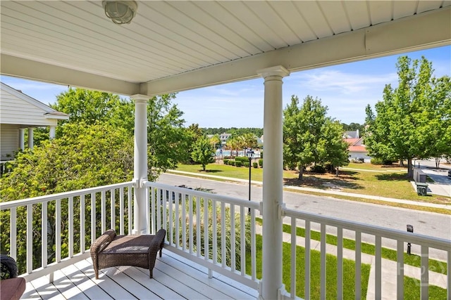 46 Central Park Way, Savannah, GA 31407 - view of wooden porch