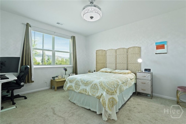 116 Fremont Ln, Pooler, GA 31322 - carpeted bedroom with an office area and baseboards