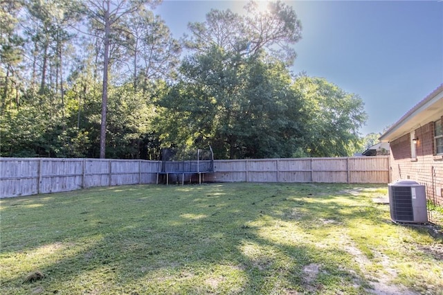 128 Deann Dr, Hinesville, GA 31313 - view of yard with central AC