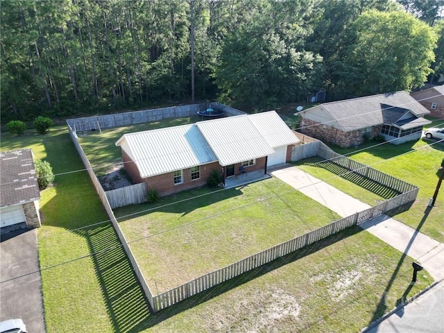 128 Deann Dr, Hinesville, GA 31313 - aerial view of property and surrounding area