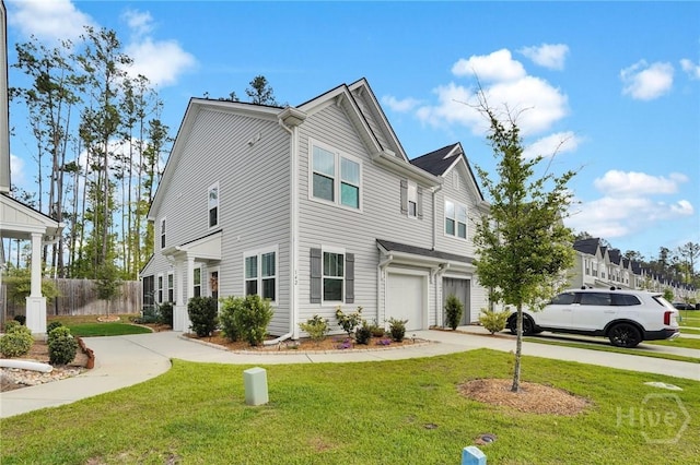 142 Benelli Dr, Pooler, GA 31322 - view of front facade with concrete driveway and an attached garage