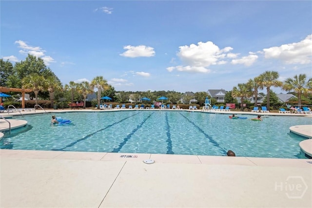43 Godley Park Way, Savannah, GA 31407 - community pool with a patio area