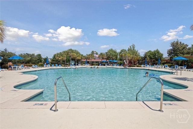 43 Godley Park Way, Savannah, GA 31407 - community pool with a patio