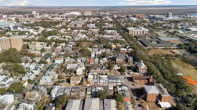 529 E Gordon St, Savannah, GA 31401 - aerial view of property and surrounding area