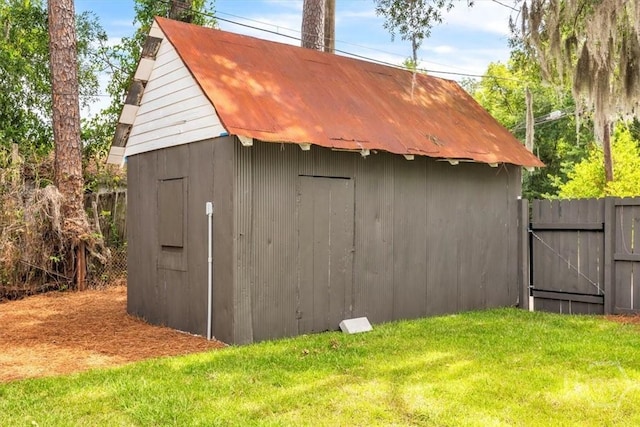 2136 Indiana Ave, Savannah, GA 31404 - view of shed featuring a gate