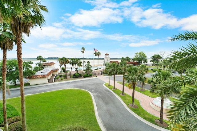 700 Wilmington Island Rd Unit 305, Savannah, GA 31410 - view of asphalt road with a water view and sidewalks
