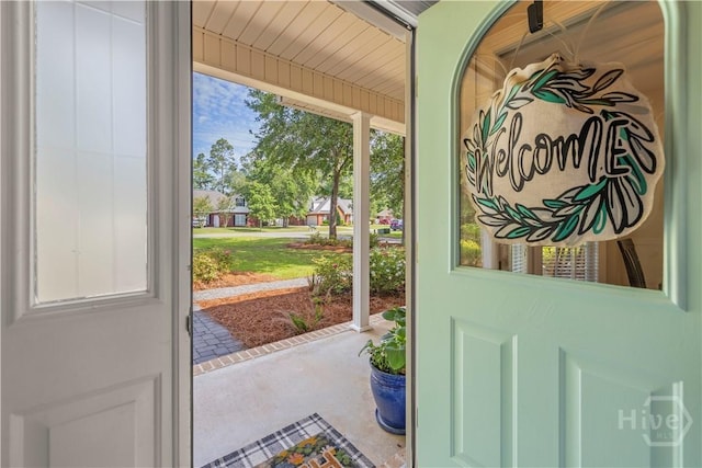 117 Myrtlewood Dr, Guyton, GA 31312 - entrance foyer featuring concrete floors