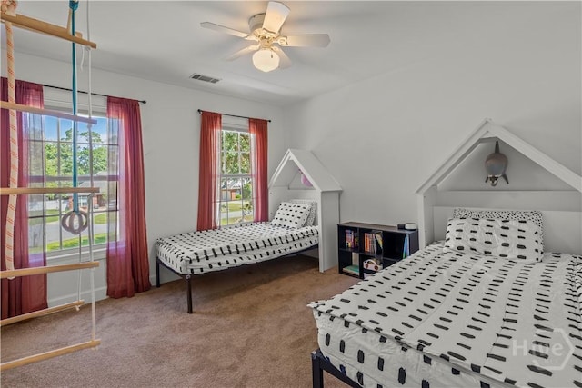 117 Myrtlewood Dr, Guyton, GA 31312 - bedroom with carpet and a ceiling fan