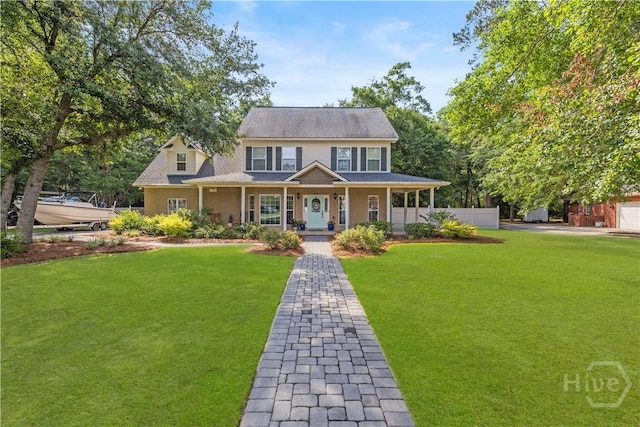 117 Myrtlewood Dr, Guyton, GA 31312 - colonial house with covered porch