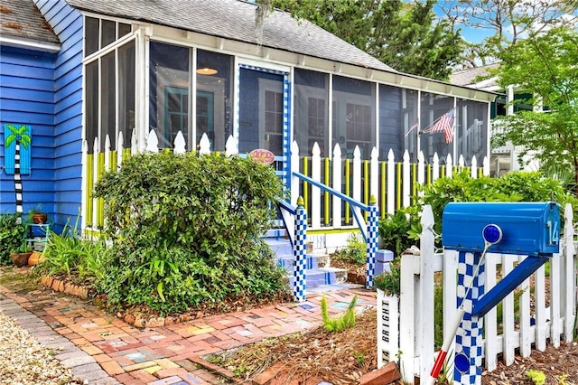 14 Bright St, Tybee Island, GA 31328 - exterior view of a shingled roof
