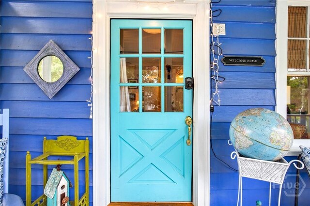 14 Bright St, Tybee Island, GA 31328 - view of doorway to property