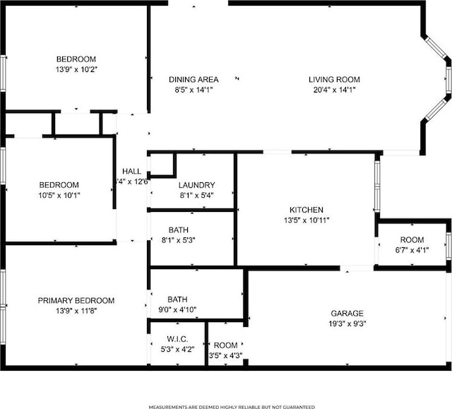 2000 Ossabaw Dr, Hinesville, GA 31313 - room layout