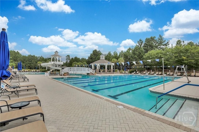 117 Quince St, Pooler, GA 31322 - community pool with a patio area