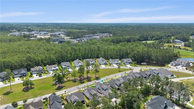 117 Quince St, Pooler, GA 31322 - aerial overview of property's location with nearby suburban area and a forest