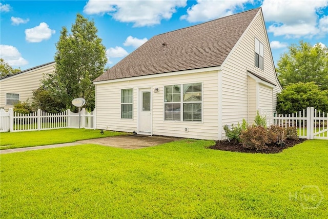 1 Westbourne Way, Savannah, GA 31407 - rear view of property featuring a patio area and roof with shingles