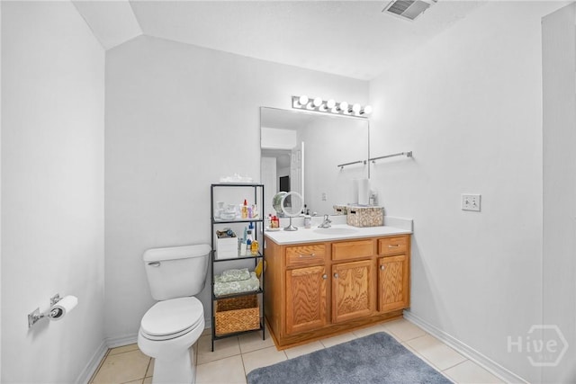 1 Westbourne Way, Savannah, GA 31407 - bathroom with toilet, vanity, and tile patterned floors