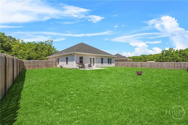 208 Cherokee Oaks Xing, Hinesville, GA 31313 - rear view of house featuring a patio and a shingled roof